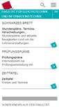 Mobile Screenshot of e-technik.fh-muenchen.de