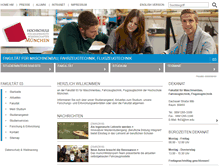 Tablet Screenshot of fm.fh-muenchen.de